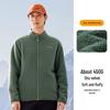 Pioneer Camp Men's Outdoor Stand Collar Thickened Fleece Jacket