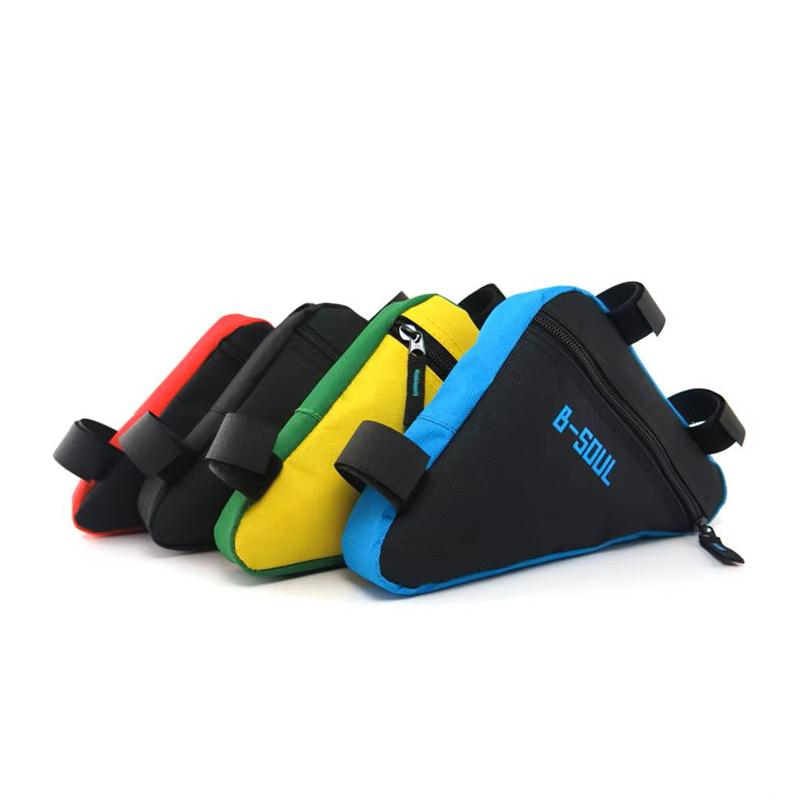 Waterproof Triangle Cycling Bicycle Front Tube Frame Bag Mountain Bike Pouch Mountain Bike Bag Frame Holder Saddle Packs