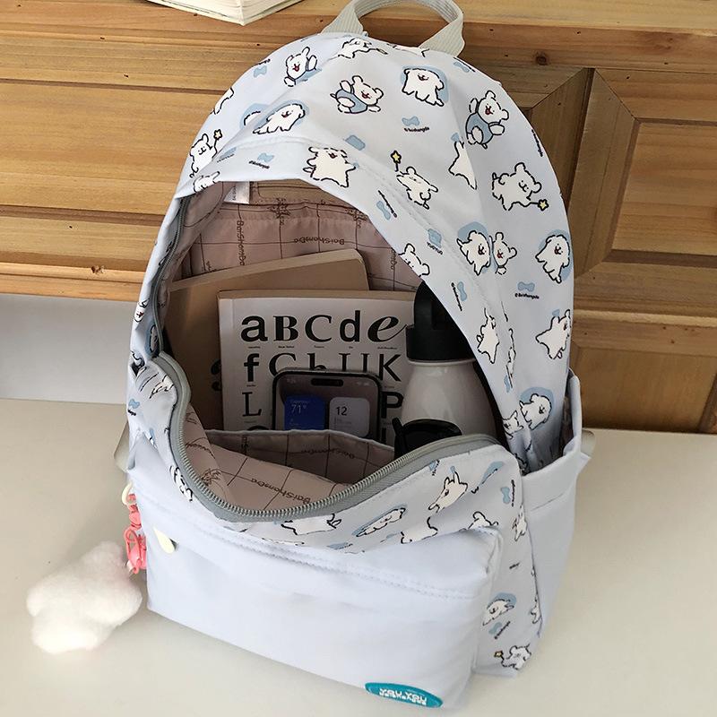 Schoolbag High-value Student Schoolbag Large Capacity Lightweight Niche Design Backpack Female Mori Small Fresh Backpack