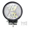 2Pcs LED Work Light 234W 4inch Spot Flood Light Bar Off Road 4x4 accessories Combo 12 Volt Led Spotlight for Truck SUV Boat 3000K 6000K Lamps