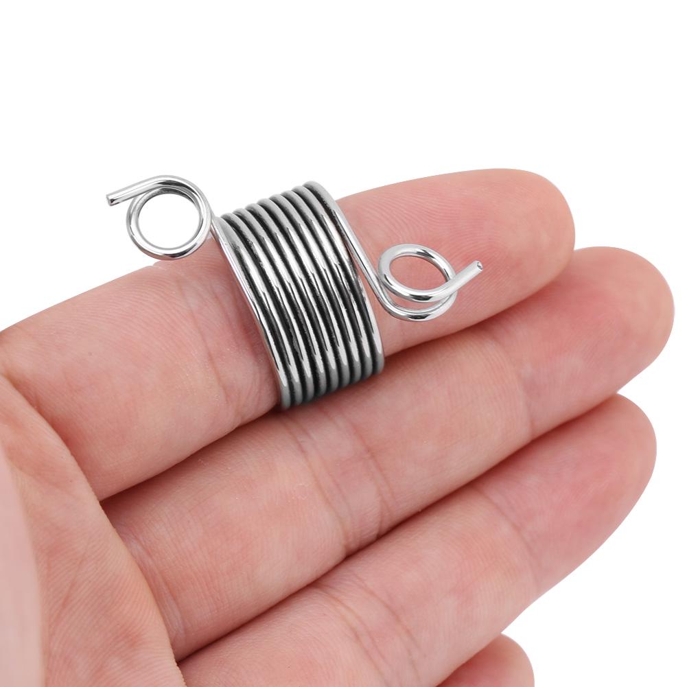 1Pc Stainless Steel Finger Thimble Yarn Knitting Guide Ring Crafts Sewing Tool