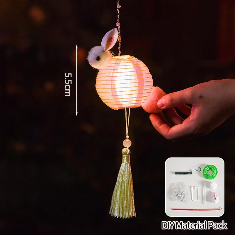 Chinese Paper Lantern Mid- Autumn Festival Lanterns Japanese Lantern Wedding Accessorie Autumn Decor Diy Material Pack