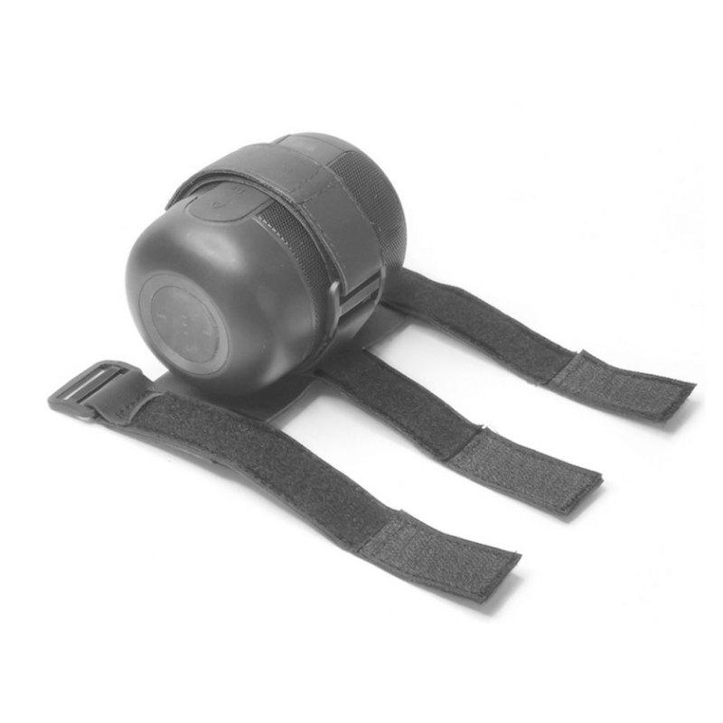 Pu Leather Car Fixed  Binding  Belt With Audio Speaker Adjustable Buckle Magic Stickers Design