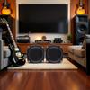 DIY Universal Woofer Radiator 2/3/4inch Black Bass Passive Speaker Bass Radiator