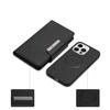 For iPhone 16 Pro Max Wallet Case PU Leather Detachable Phone Cover