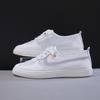Summer Women's Mesh Shoes Fashionable and Versatile Sneakers Casual Breathable and Comfortable Flat White Shoes