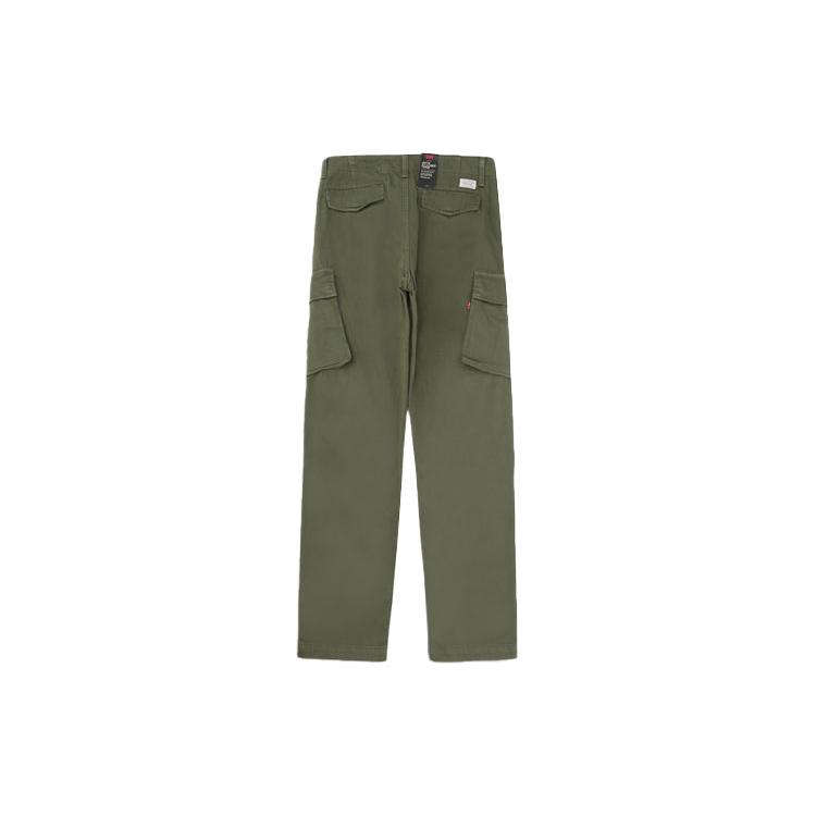 Levi's Cargo Pants Men's Green Moderate Straight Fit Pants 39440-0011