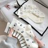 Female Spring and Autumn New Cute Dog Cartoon Student White Tube Cotton Socks