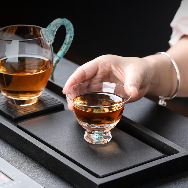 Sushi Rolando Series Luxury Crystal Glass Master Teacup