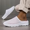 Half Slippers Women Outer Wear Summer Mesh Women Walking Sandals Slippers Large Size Comfortable Sneakers