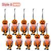 1-10PCS Halloween Hanging Decor Set Pumpkin Ghost Black Cat Skeleton Design for Home Wall Indoor Party Holiday Festival Decor