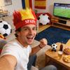 Fan Wigs, Flag Color Headbands, Football Game Cheering Props, Headwear