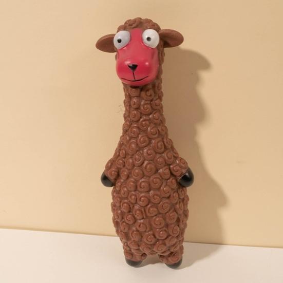 Vinyl Hundespielzeug mit Quietscher Cartoon Tierformen Haustiersicheres Kauspielzeug Hund