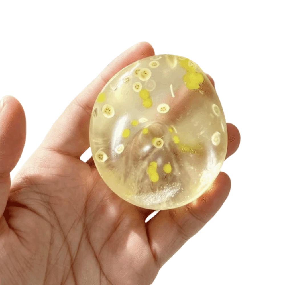 Sensory Fidget Ball Quick-rebound Squeeze Toy Crunch Sound TPR Fidget Toy  Kids Adults