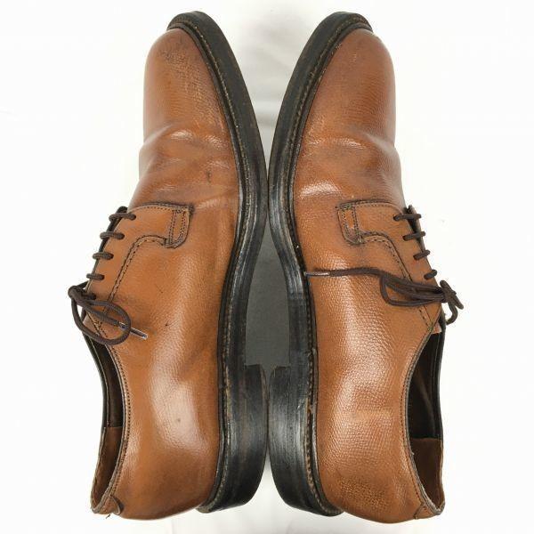 Pre-70s U.S.A. Vintage Bostonian? Plain Toe Shoes Brown size 10C 26.5-27.5 Men's(USED)