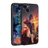 Black Case For iPhone XS 13 Pro Max 8 Plus 11 7 XR 12 14 X Mini 5 6 6S 5S SE2 SE2022 Anime Manga Tokyo Ghouls