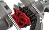 Pearl Double Pedal Eliminator SOLO Red Off-Center Cam Control Quad Beater P-1032R