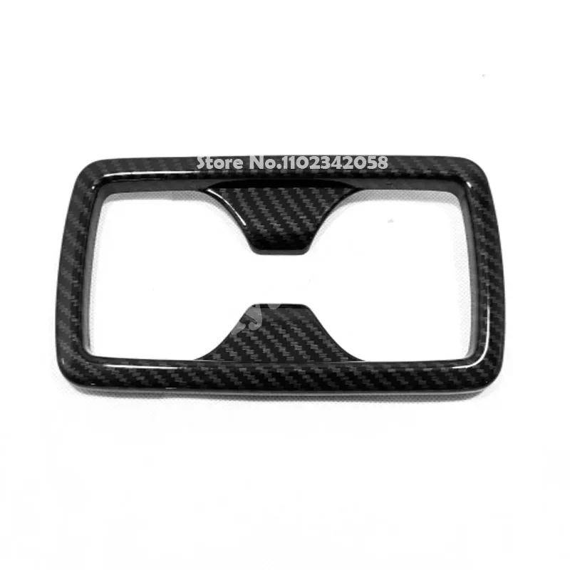 For Toyota RAV4 RAV 4 RAV4 2026 2027 ABS black car interior rear row seat center back Water Cup Holder Cover Trim Accessories