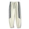 Men's Spring and Autumn Models Plus Size Thin Section Zip Section Stand-up Collar Jacket + Wide-leg Trousers Sports Two-piece Set