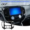 Rám konzoly automatické klimatizace 9palcový panel pro autorádio pro TRITON 2015, Panel navigace Manuální sada přístrojové desky Manuální/Automatická klimatizace, Instalace stereo