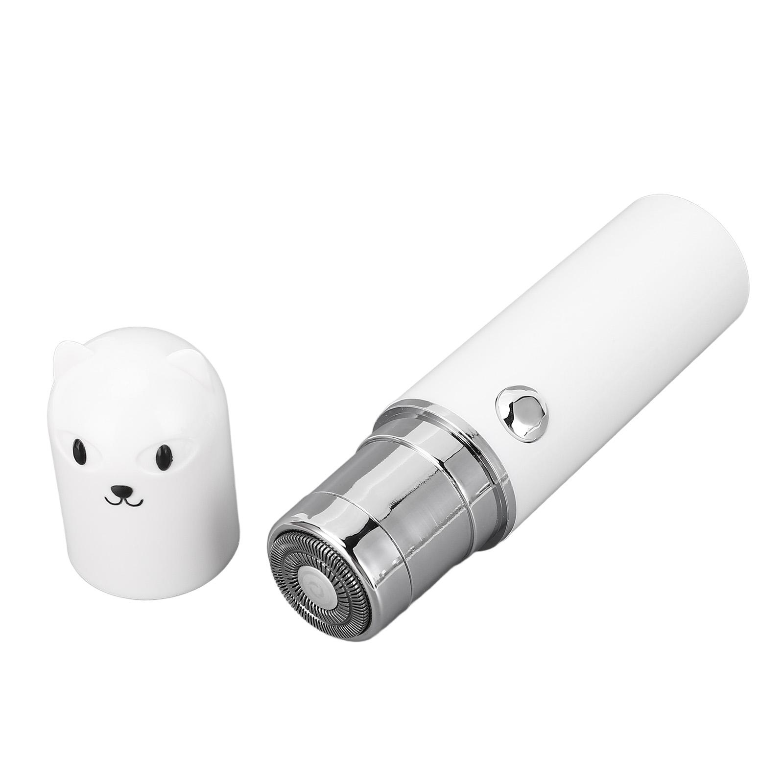 

Мини-триммер для бороды с зарядкой через USB, электрическая карманная машинка для стрижки бороды, бережный портативный уход за бородой