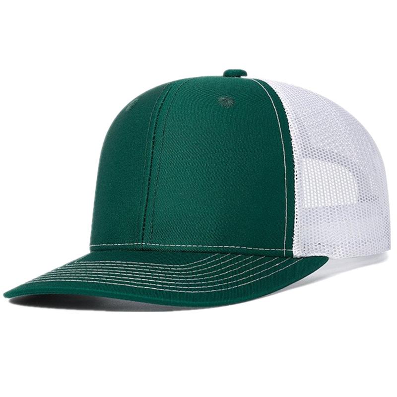 Hot Sale Unisex Cap Slight Curved Brim Style Trucker Hat Men & Women Casual Outdoor Breathable Summer Cap