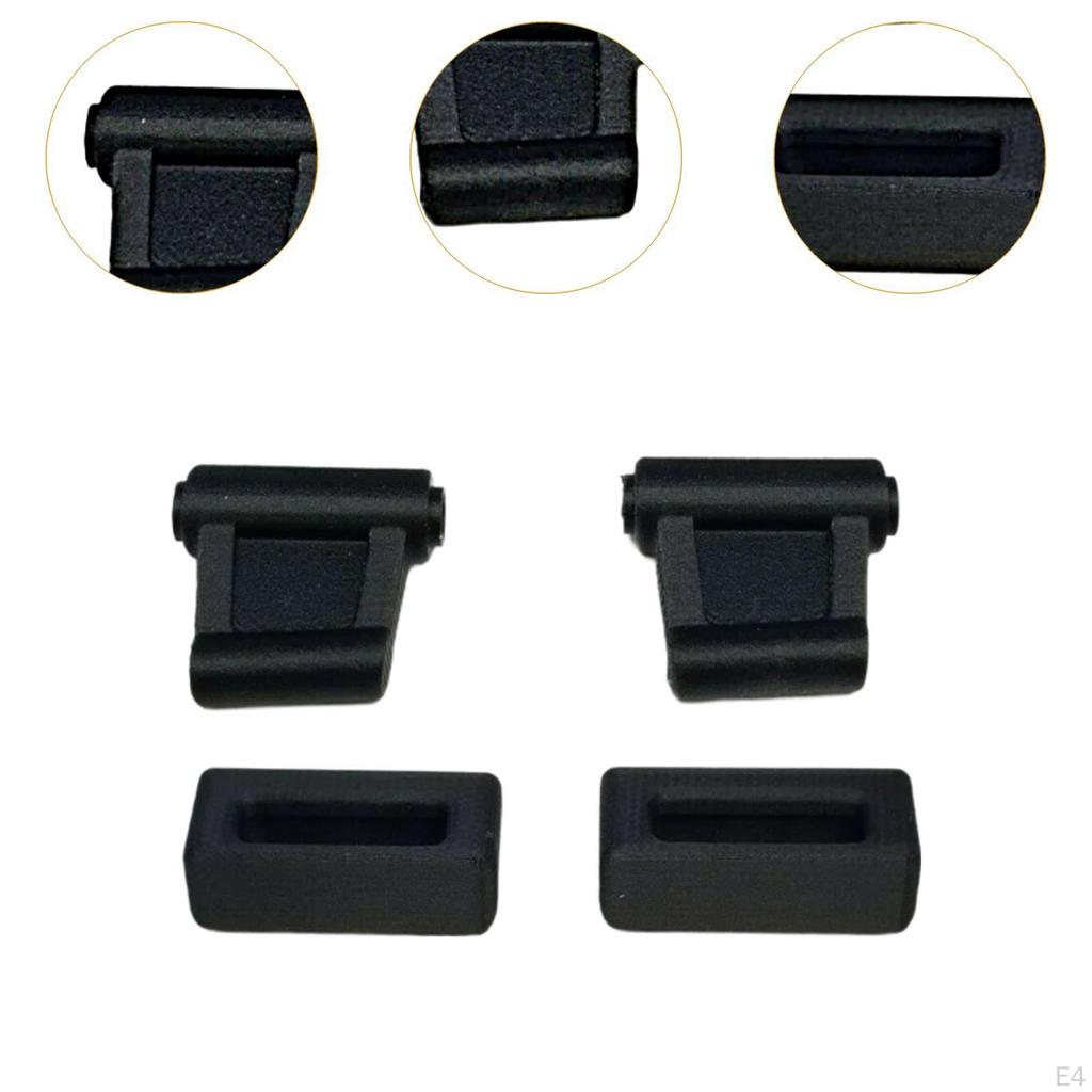 2 Pieces 1078110141 Sun Visor Clips Attachment Sturdy Easy Installation Direct Replace Accessories