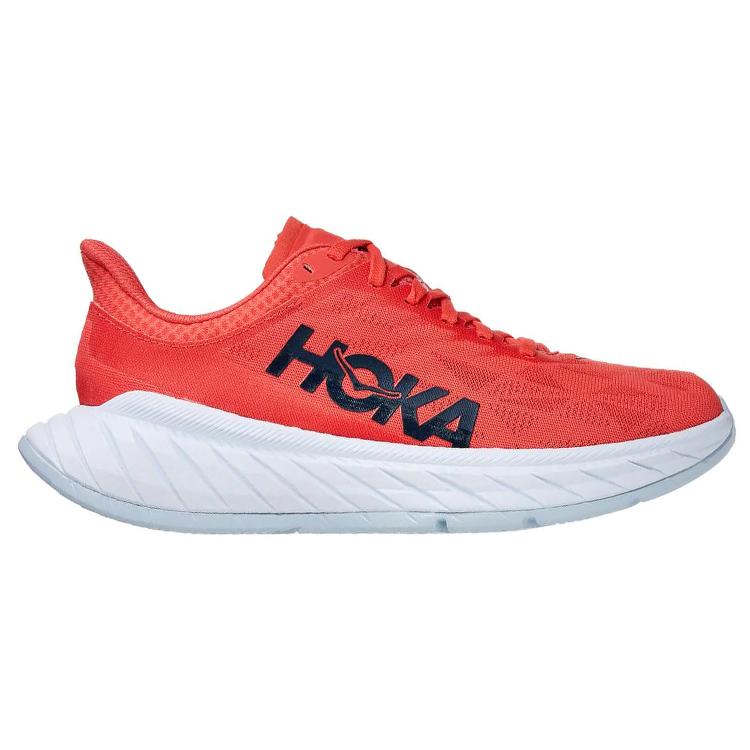 HOKA One One Carbon X 2 Hot Coral Women's 1113527-HCBI
