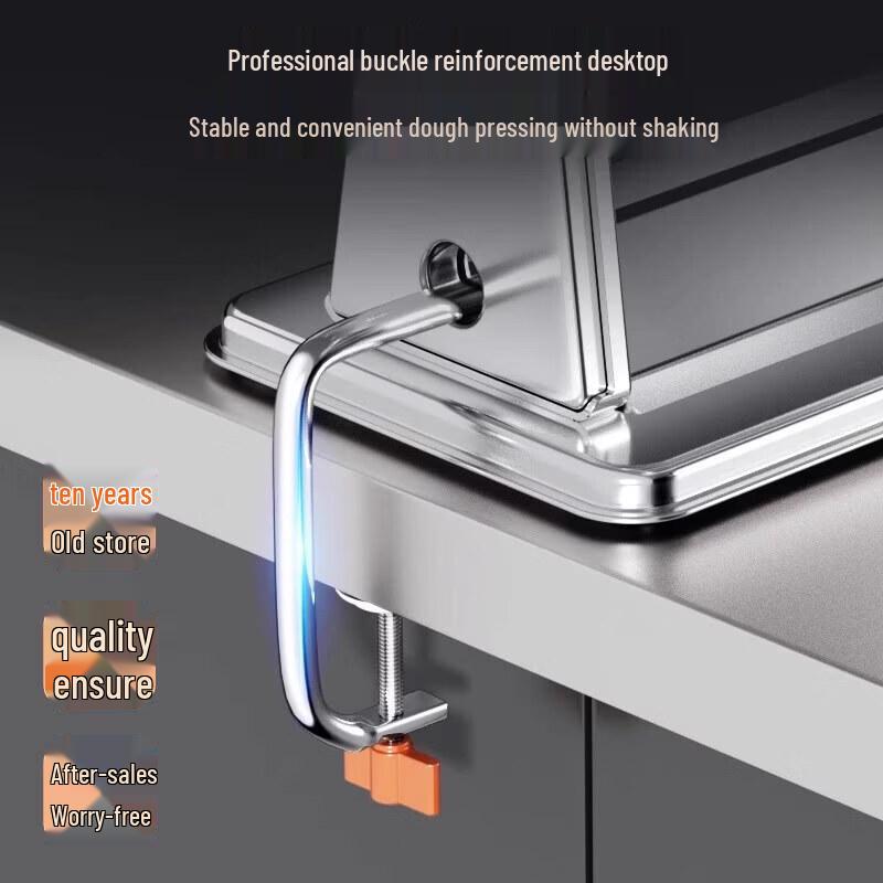 Stainless Steel Hand Crank Pasta and Noodle Maker