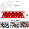 Magnetic Screwdriver Holder Heavy Duty Magnetic Rack Magnet Screw Driver Storage Rack For Scissors Carts Pegboard Garage