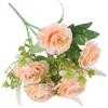 6 Head Silk Peony Flowers Artificial for Wedding Decoration Home Hotel Garden Party Use 30cm Height Arrangement