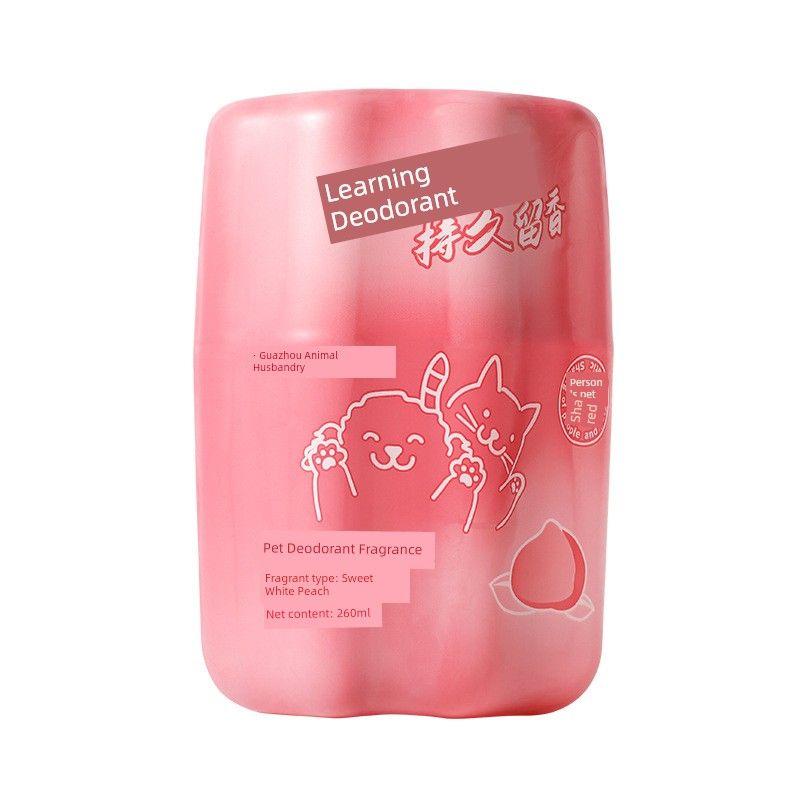 

Дезодорант для питомцев Аромат Ароматерапия Натуральное растение Освежитель воздуха Дезодорант от запаха мочи собаки Наполнитель для кошачьего туалета CP Зоотовары Pet Deodorant Fragrance [Sweet White Peach]]