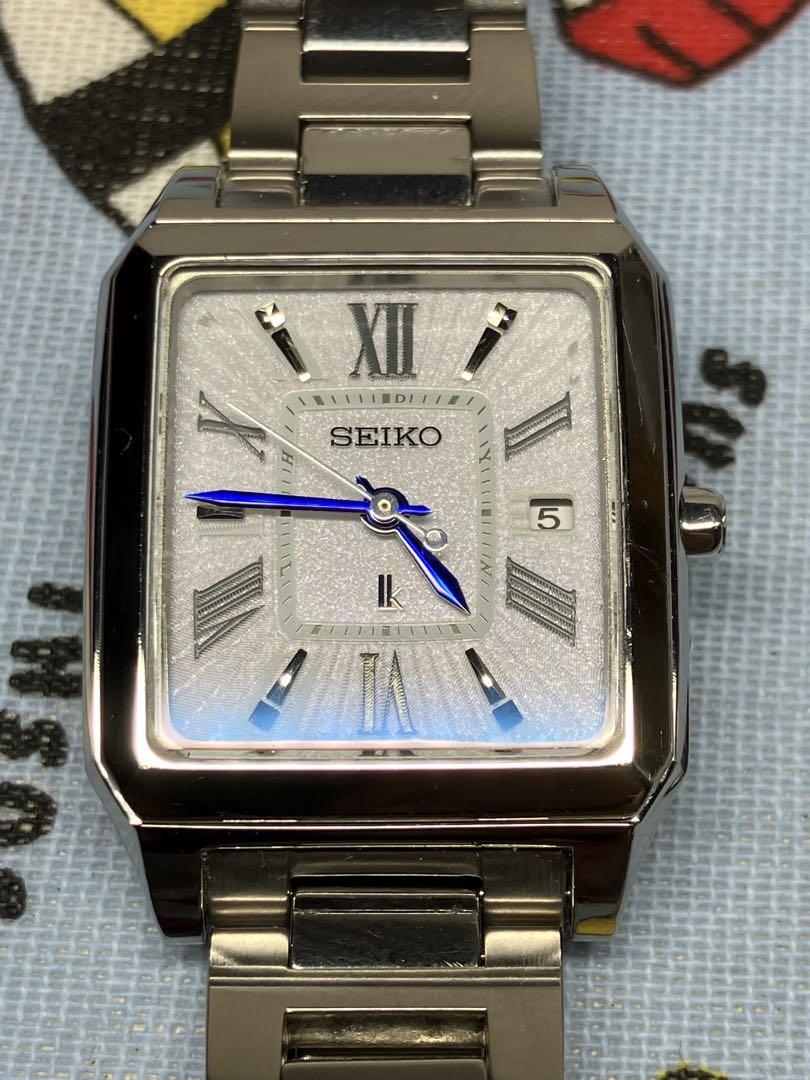 

[USED] [Price Reduced] SEIKO Lukia Radio Solar Women s Watch with Anti-Magnetic Diamond Shield and Blue Hands