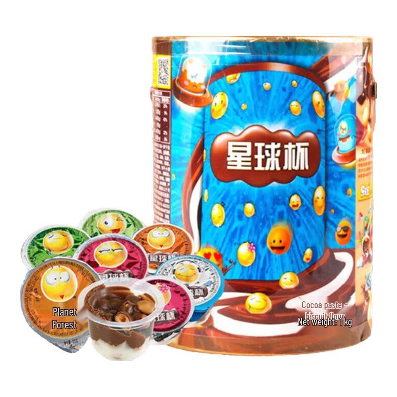 Planet Cup Chocolate Biscuit Snack