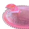 Hen Fruit Bowl Transparent Plastic Decorative Serving Dish for Candy Nuts & Snacks Creative Centerpiece for Living Room Party Table
