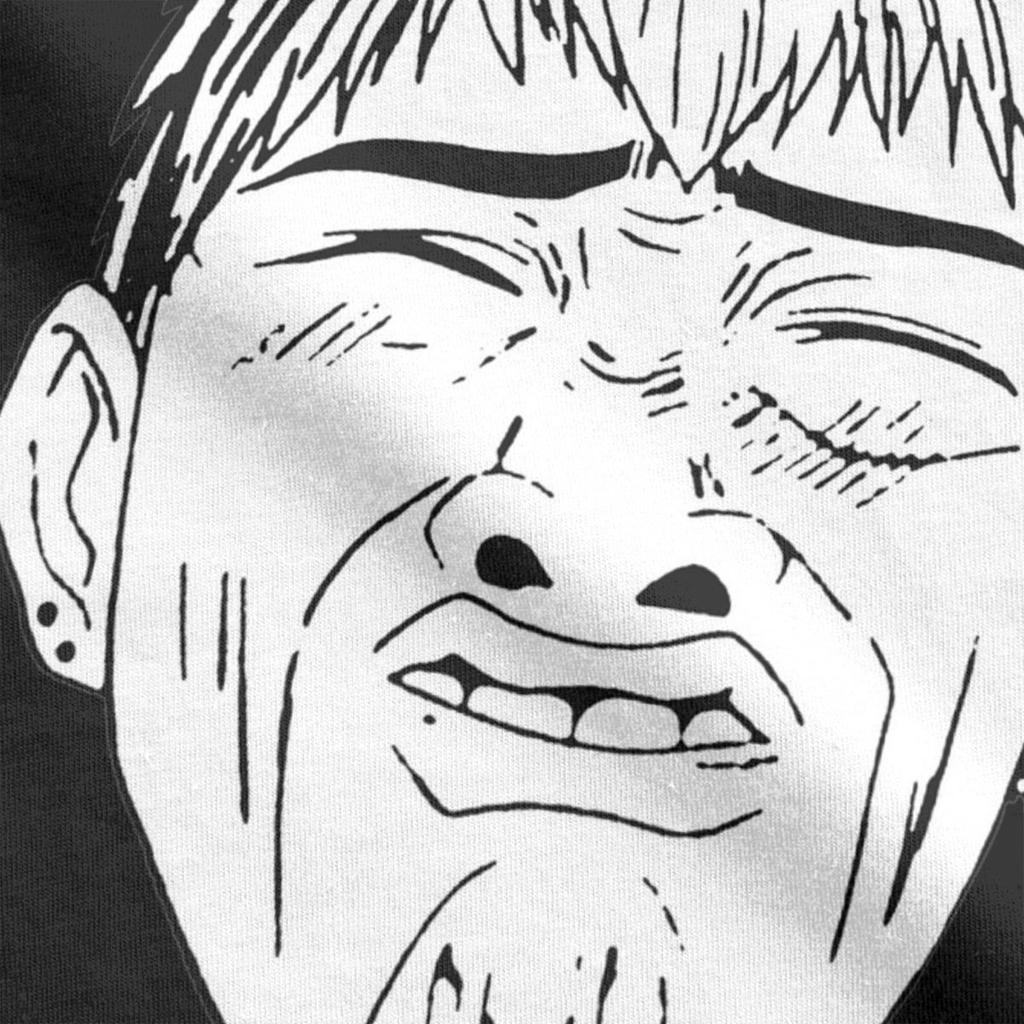 Skvělý učitel Onizuka Pánská trička GTO Anime Novinková trička Krátký rukáv Kulatý výstřih Tričko Bavlna Nápad na dárek Oblečení