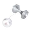 Desk Toy Stress Relief Rotating Gyroscope Desktop Decompression Toy with Silicone Cover for Office