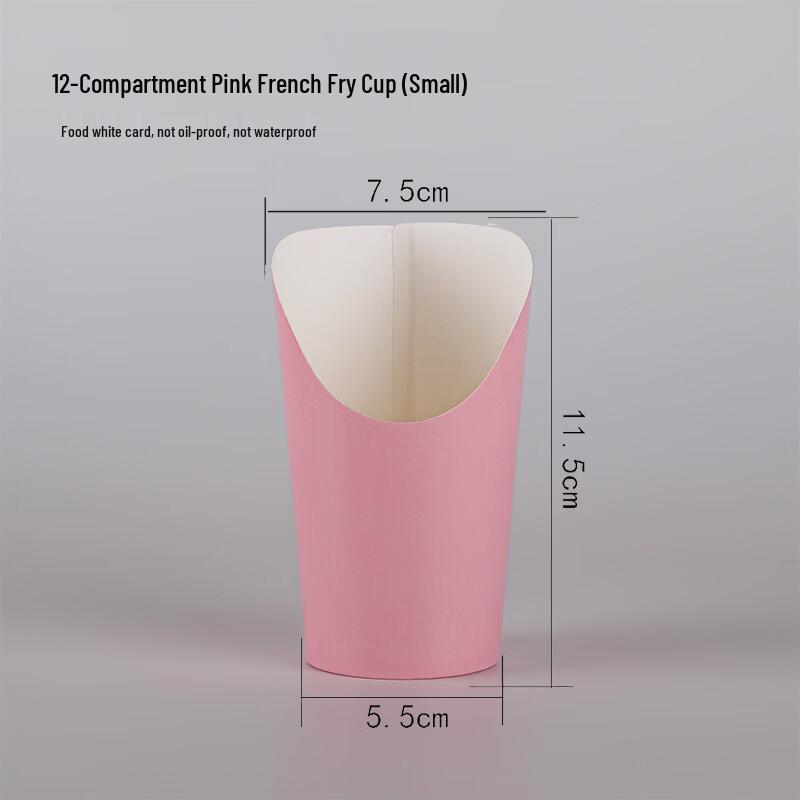 

Kraft Paper Slanted Cups for Egg Waffles & Fries