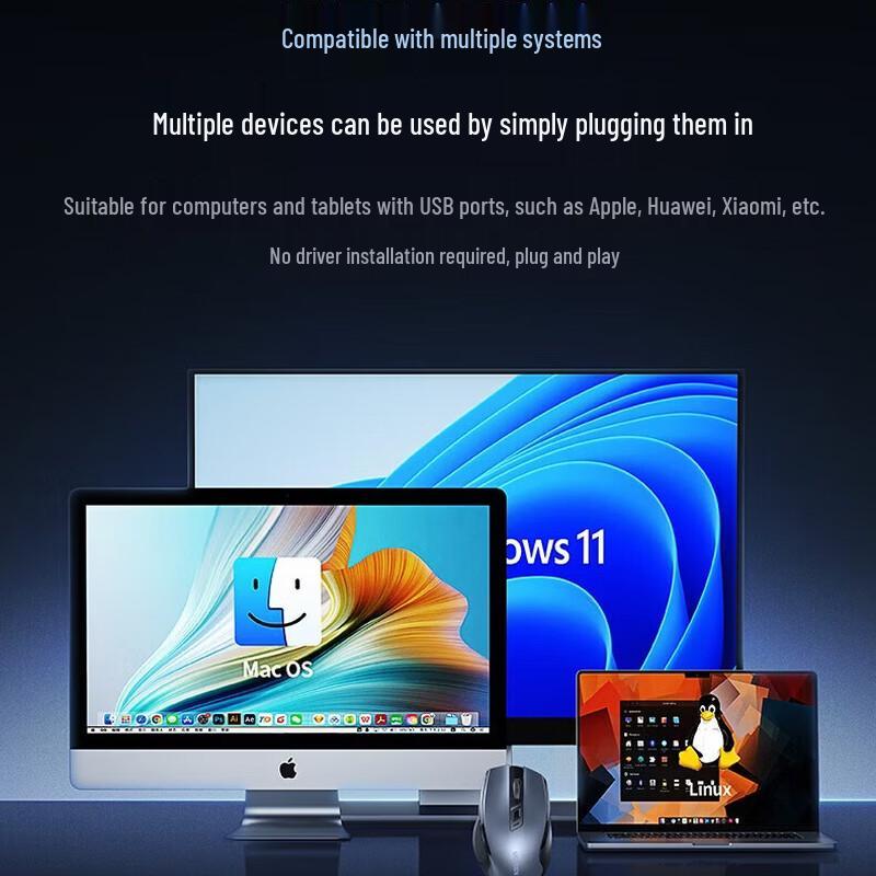 UGREEN Silent Dual-Mode Wireless Mouse