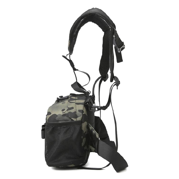 Atmungsaktiver Angelrucksack Schultertasche für Angeln Spritzwassergeschützte Aufbewahrungstasche für Angelzubehör Fliegenfischer Rucksack