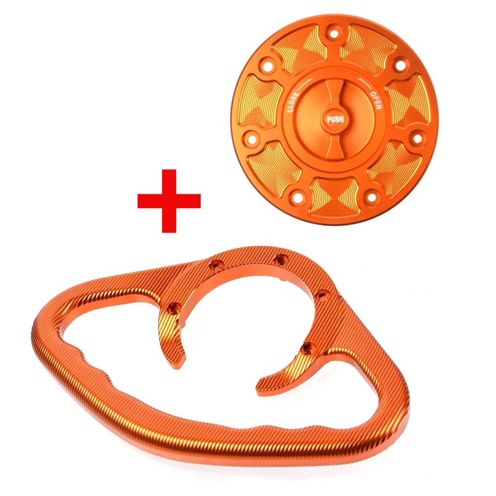For KTM RC125 200 390 DUKE 125 200 390 RC125 200 390 Gas Fuel Tank Cap Motorcycle Accessories Oil Tank Cover TankGrab Bar Handle