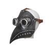 Costume da Cosplay Dottore della Peste, Outfit Oscuro da Dungeon di Halloween con Becco d'Uccello per Uomo