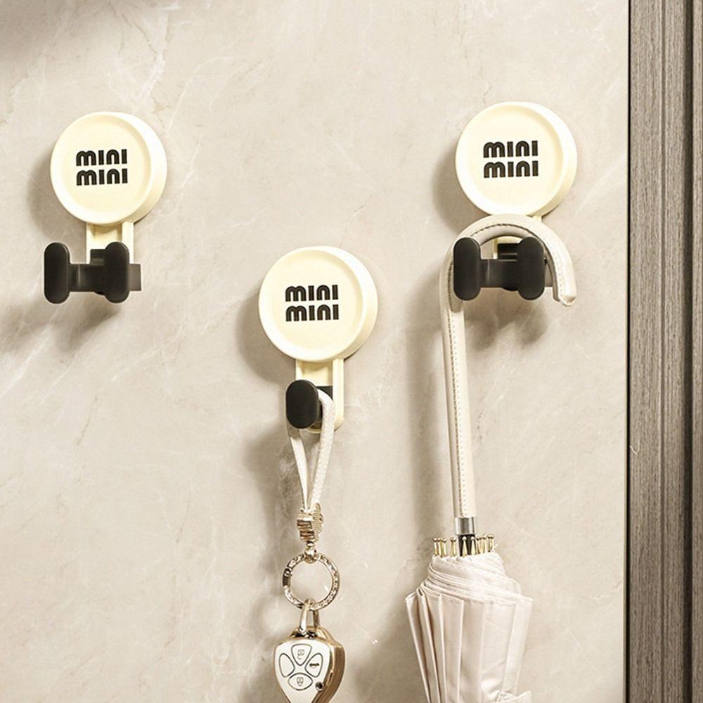 

Wall Mounted Suction Cup Hook Hanging Key Hanger Hook Multifunctional Wall Hook Home Organization