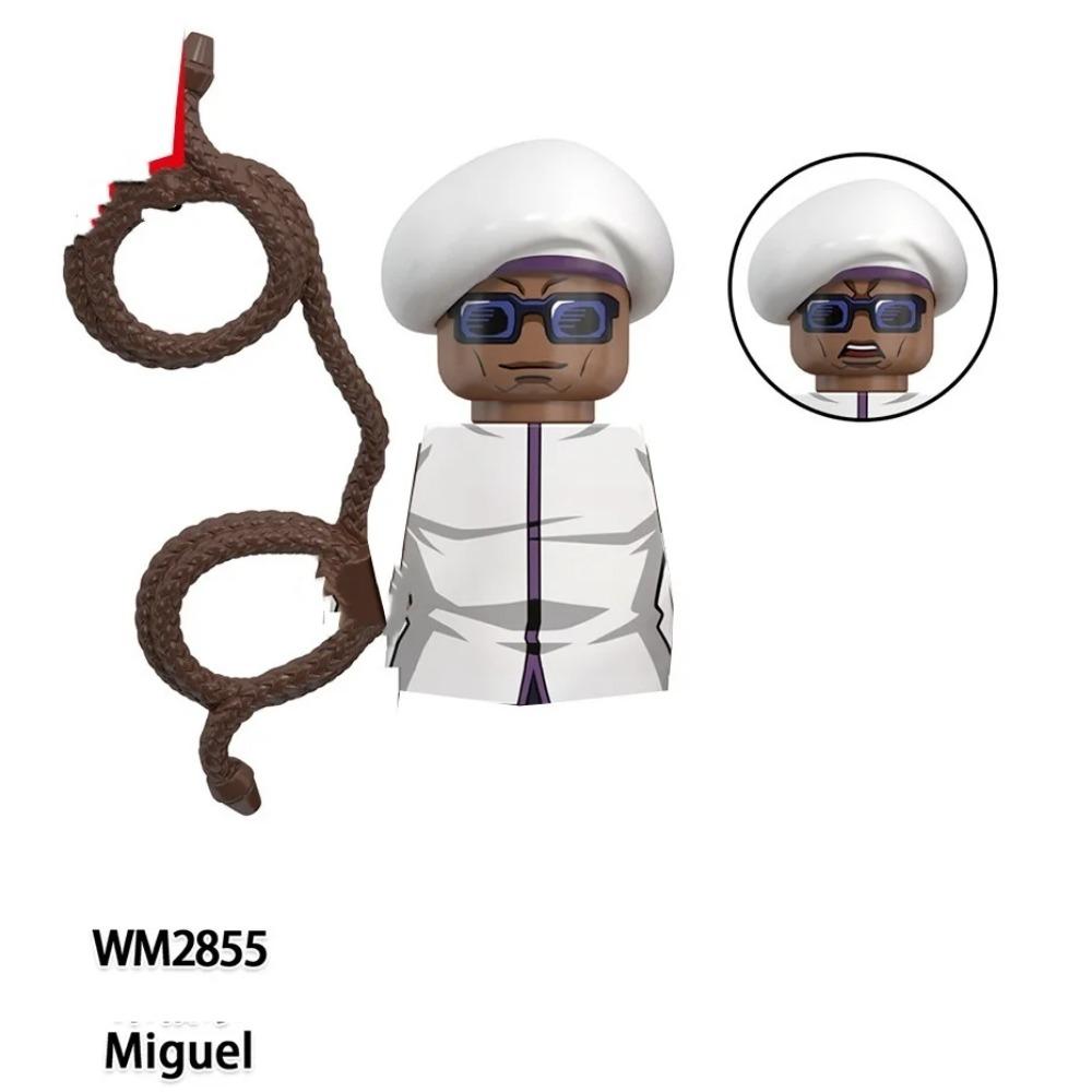 Jujutsu Kaisen Anime Cartoon Gojo Satoru Itadori Yuj Fushiguro Megumi Okkostu Yuta Bausteine Mini-Actionfiguren Kinderspielzeug