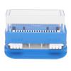 Dental Micro Applicator Dispenser Compact Convenient Large Capacity Dental Cotton Tip Box Blue