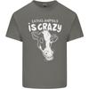 Eating Animals Is Crazy Vegetarian Vegan Unisexs Light Cotton TShirt