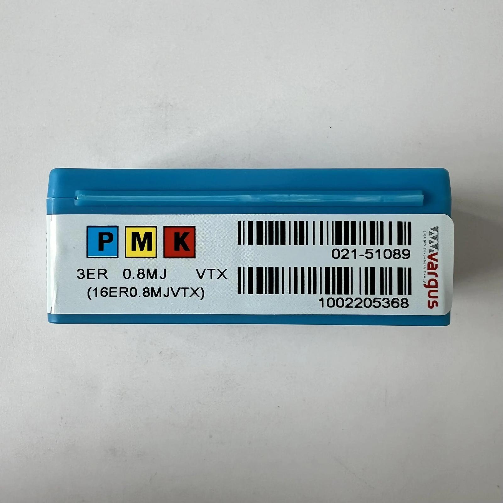 

Original / 3ER0.8MJ VTX / Industrial indexable Carbide Inserts 10 Pcs