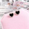 925 Silver Four-Leaf Clover Star Earrings, Korean Style, Slim Design for Women