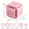 Kids Educational Six-Side Seal Clock Stamp Teaching Aids Toy Pinyin Revised Learning Recognition School Early Education Seals