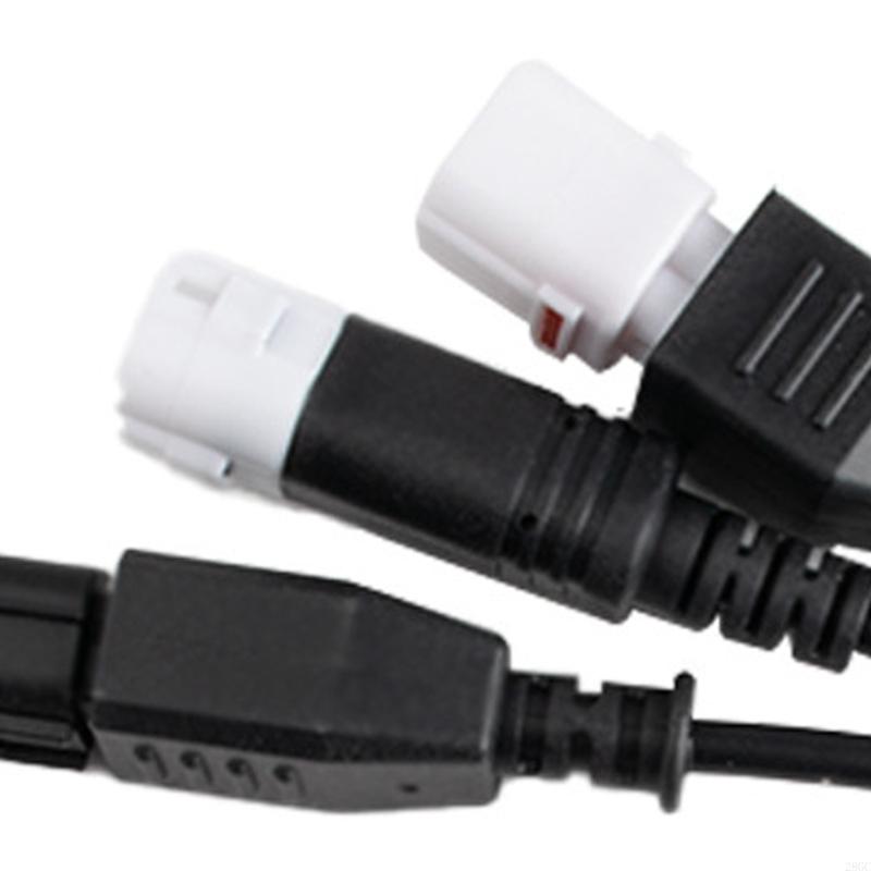 28GC Motorcycle Adapters Cable 16Pin Female To 3 4 6Pin Male OBDII Diagnostic Tool Motorcycle Diagnostic Cable for Bikes